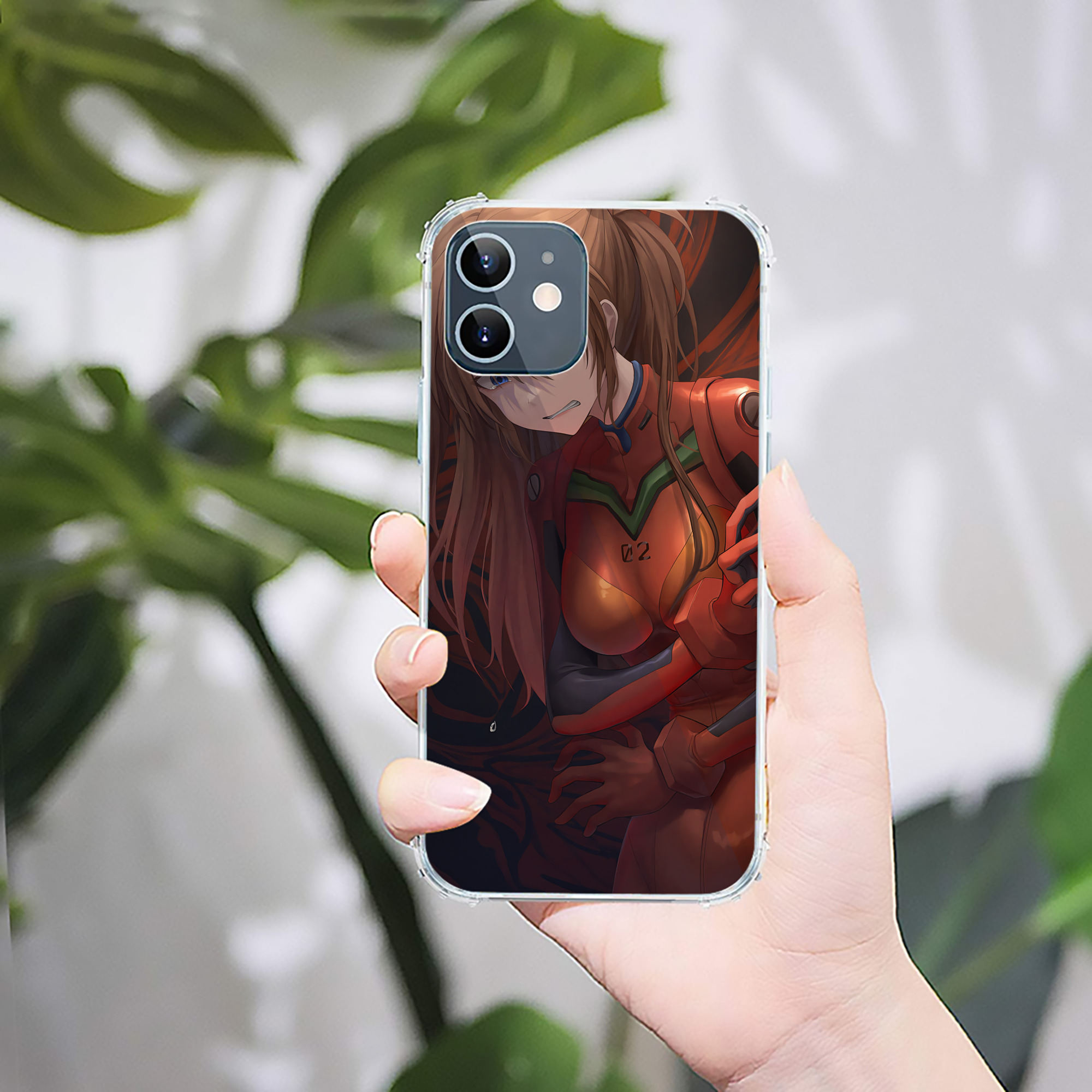 （画像用） EVA 新世紀エヴァンゲリオン 【iPhone 12シリーズ対応】透明スマホケース（クリアソフトケース）